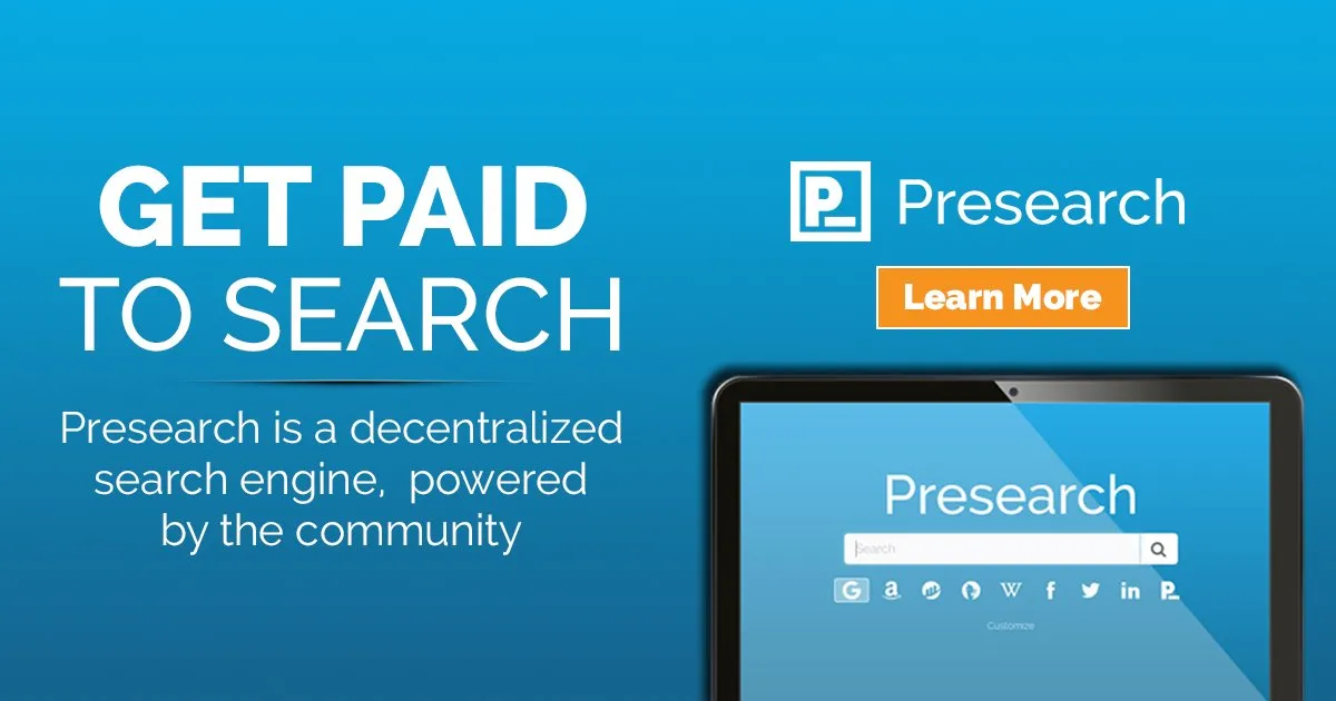 Presearch Rewards Its Users